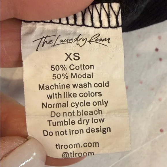 The Laundry Room Black CHAMPS-ELYSEES BALLET CROPPED TEE - Picture 5 of 5